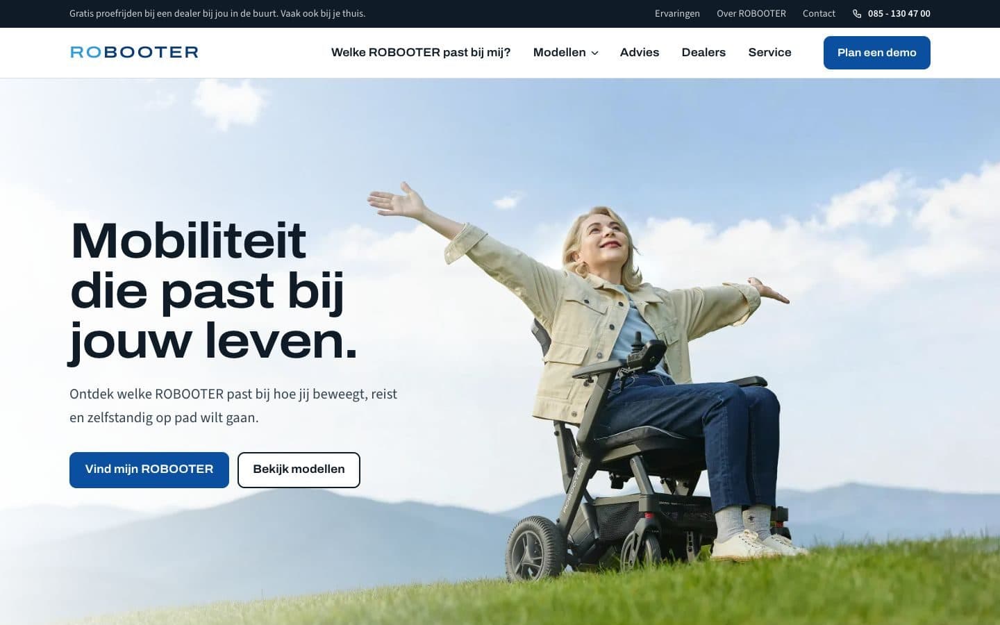 Website van Robooter